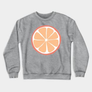 Retro Grapefruit Crewneck Sweatshirt